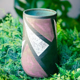 Handmade Ceramic Geometric Vase