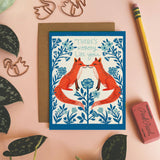 There's Nobody Like You - Fox Greeting Card