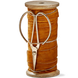 Velvet Ribbon with Scissor Spool 5 yards - 7 Colors