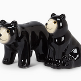 Black Bear Salt & Pepper Shakers