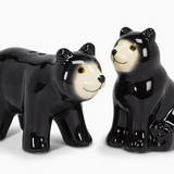 Black Bear Salt & Pepper Shakers