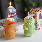 Cartoon Clay Monster Candle - 5 Styles