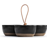 Lotta Delish Tri-Bowl - 2 Colors
