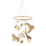 Safari Cotton Mache Mobile