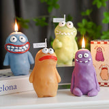 Cartoon Clay Monster Candle - 5 Styles