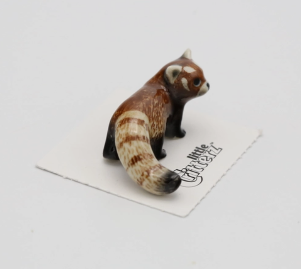 Firefox Red Panda Porcelain Miniature