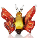 Art Glass Fire Butterfly - 2 Colors