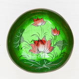 Lotus Flower Coconut Bowl - 4 Colors