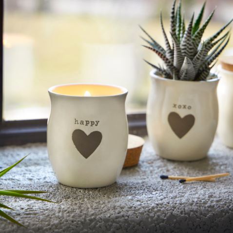 Heart Candles - 6 Styles