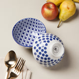 Blue Dot Bowl