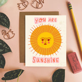 You Are Sunshine - Happy Greeting Card