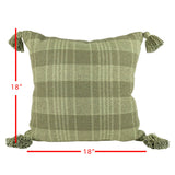 Hand Woven Nasser Plaid Pillow