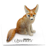 Algeria Fennec Fox Porcelain Miniature