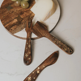 Nakshatra Stars Cheese Knives - Set of 3