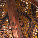 Hanging Copper Finial Solar Light