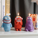 Cartoon Clay Monster Candle - 5 Styles