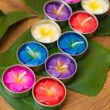 Pack 10 Plumeria Candle Tealights