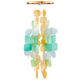 Tropical Flowers Capiz Chime