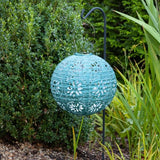 Soji Stella Boho Metallic Emerald Solar Globe