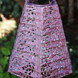 Soji Stella Prism Rose Metallic Orchid Solar Light