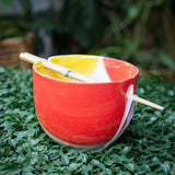Noodle Bowl and Chopstick Set - 8 Styles