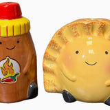 Empanada & Hot Sauce Salt & Pepper Set