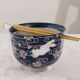 18oz Ramen Noodle Bowls with Chopsticks - 5 Styles