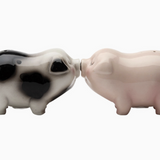 Country Farm Passion Piggies Salt and Pepper Shaker Set