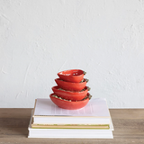 Hand-Painted Strawberry Shaped Measuring Cups