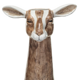 Animal Hand-Painted Stoneware Vases - 6 Styles