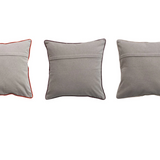 Velvet Pillow with Embroidered Botanical Pattern - 3 Styles