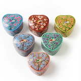 Paper Mache Heart Box