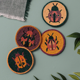 Beaded Coasters (Set of 4) - 5 Styles