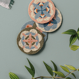Beaded Coasters (Set of 4) - 5 Styles