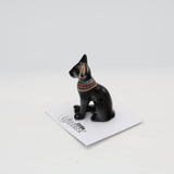 Bastet Egyptian Cat Porcelain Miniature