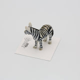 Flicker Zebra Porcelain Miniature