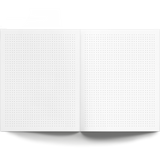 Midnight Blooms Medium Layflat Notebook