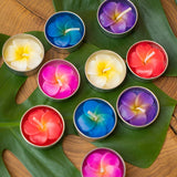Pack 10 Plumeria Candle Tealights