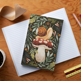 Snail & Mushroom Classic Layflat Journal Notebook