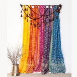 Indian Sari Boho Curtains - 9 Colors