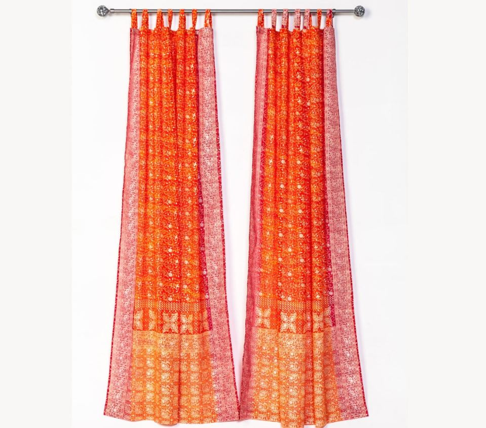 Sari Fabric For Curtains