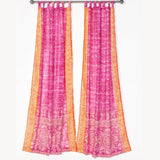 Indian Sari Boho Curtains - 9 Colors