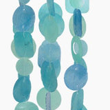 Blue & Turquoise Capiz Chime - 2 Sizes