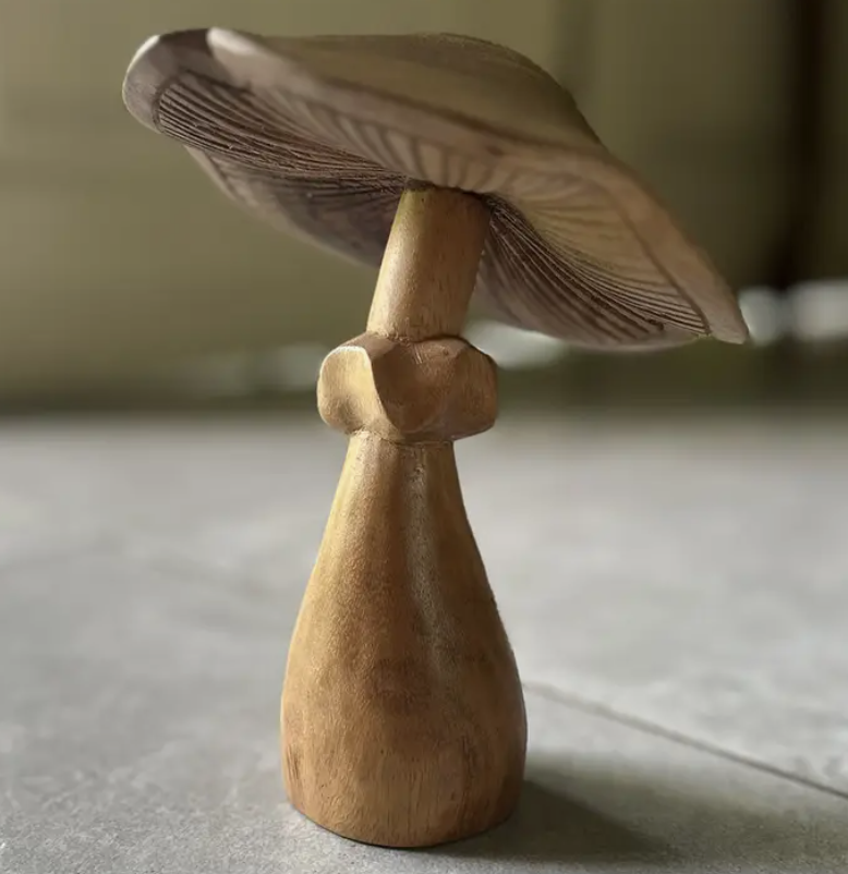 Natural Suar Wood Mushrooms - 3 Sizes