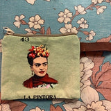 Frida Canvas Coin Purse - 6 Styles