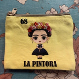 Frida Canvas Coin Purse - 6 Styles