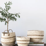 Striped Maize Baskets - 3 Sizes