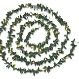 Green Laurel Leaf String Light