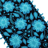 Handcrafted Table Runner with Embroidery, "Ayacucho Turquoise"