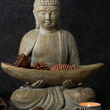 Buddha with Alms Tray - 2 Sizes